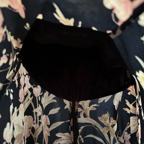 Zimmermann Unbridled Basque Mini Dress Black Floral, size "1" (size small) - Picture 6 of 9